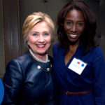 Angelica Ross and Hillary Clinton